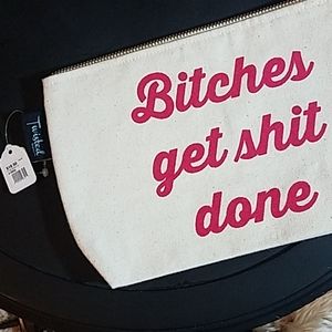 Cheeky makeup bag